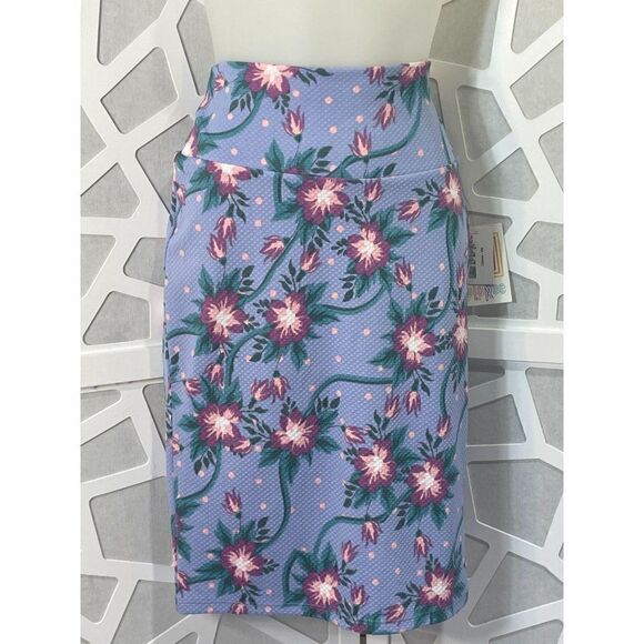 NWT Lularoe XS Cassie Floral Skirt - Picture 1 of 11